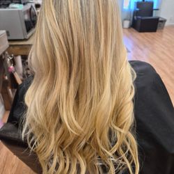 Color Me Crazy Salon - Christina's expertise and color match with highlights and you can't even tell it's not my real hair. Best experience ever!!If