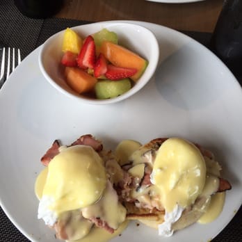 Local Bistro - eggs Benedict and fruit, not bad but I wouldn't get again - Italian Near Me - Scottsdale, Arizona Local Bistro - eggs Benedict and fruit, not bad but I wouldn't get again - Italian Near Me - Scottsdale, Arizona