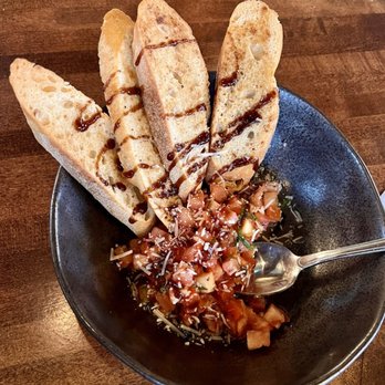 McCormick & Schmick's Seafood & Steaks - Vine Ripe Tomato Bruschetta - Seafood Near Me - Houston, Texas McCormick & Schmick's Seafood & Steaks - Vine Ripe Tomato Bruschetta - Seafood Near Me - Houston, Texas