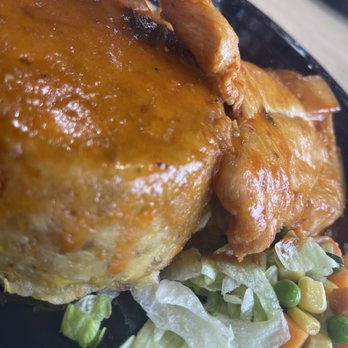 Melao Bakery - Orlando - Mofongo with Mofongo With Grill Chicken Breast in salsita roja - Bakeries Near Me - Orlando, Florida