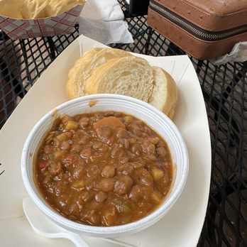 Hola Cuban Cafe - Lentil with Chorizo Soup - Coffee & Tea Near Me - Fernandina Beach, Florida Hola Cuban Cafe - Lentil with Chorizo Soup - Coffee & Tea Near Me - Fernandina Beach, Florida