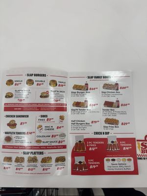 Menu photo 1 Slap Burger Bronx, NY Menu photo 1 Slap Burger Bronx, NY