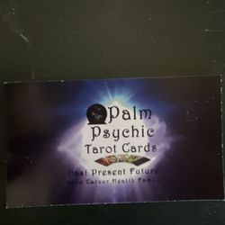 Psychic of jackson - Business card.