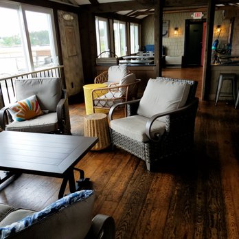 Sundrenched - dining room w/view - Seafood Near Me - Bailey Island, Maine