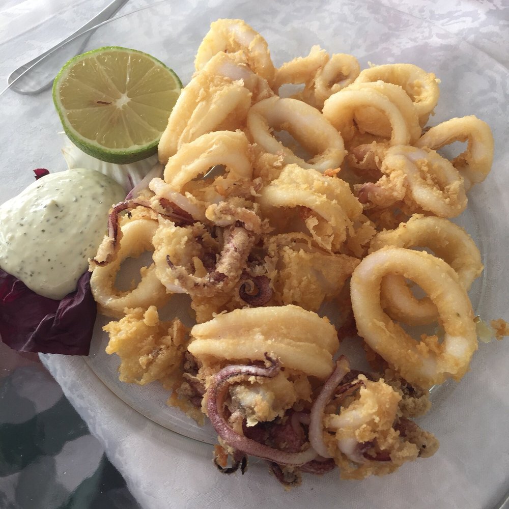 Fried calamari