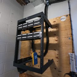 Phoenix Communication Solutions - Open Frame Rack Installation