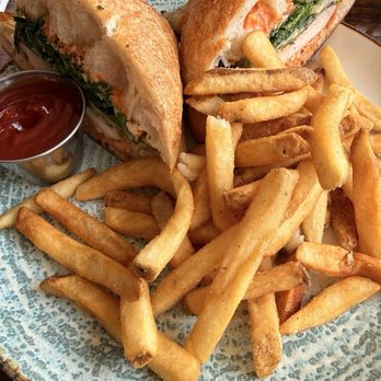 Boat House Waterfront Dining - Chicken sandwich w/ fries - Seafood Near Me - Tiverton, Rhode Island Boat House Waterfront Dining - Chicken sandwich w/ fries - Seafood Near Me - Tiverton, Rhode Island