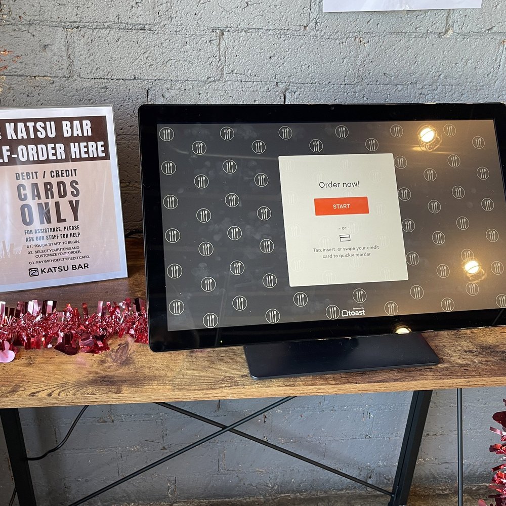 Katsu Bar - Ordering station. - Burgers Near Me - El Segundo, California