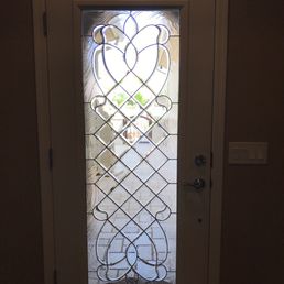 Love all the light coming through my new glass insert in my front door. Love all the light coming through my new glass insert in my front door.