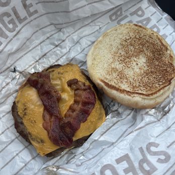 A&W Restaurant - Single bacon cheeseburger - Burgers Near Me - Cortland, New York A&W Restaurant - Single bacon cheeseburger - Burgers Near Me - Cortland, New York