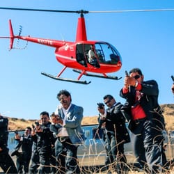 Adventure Helicopter Tours - A movie pic.