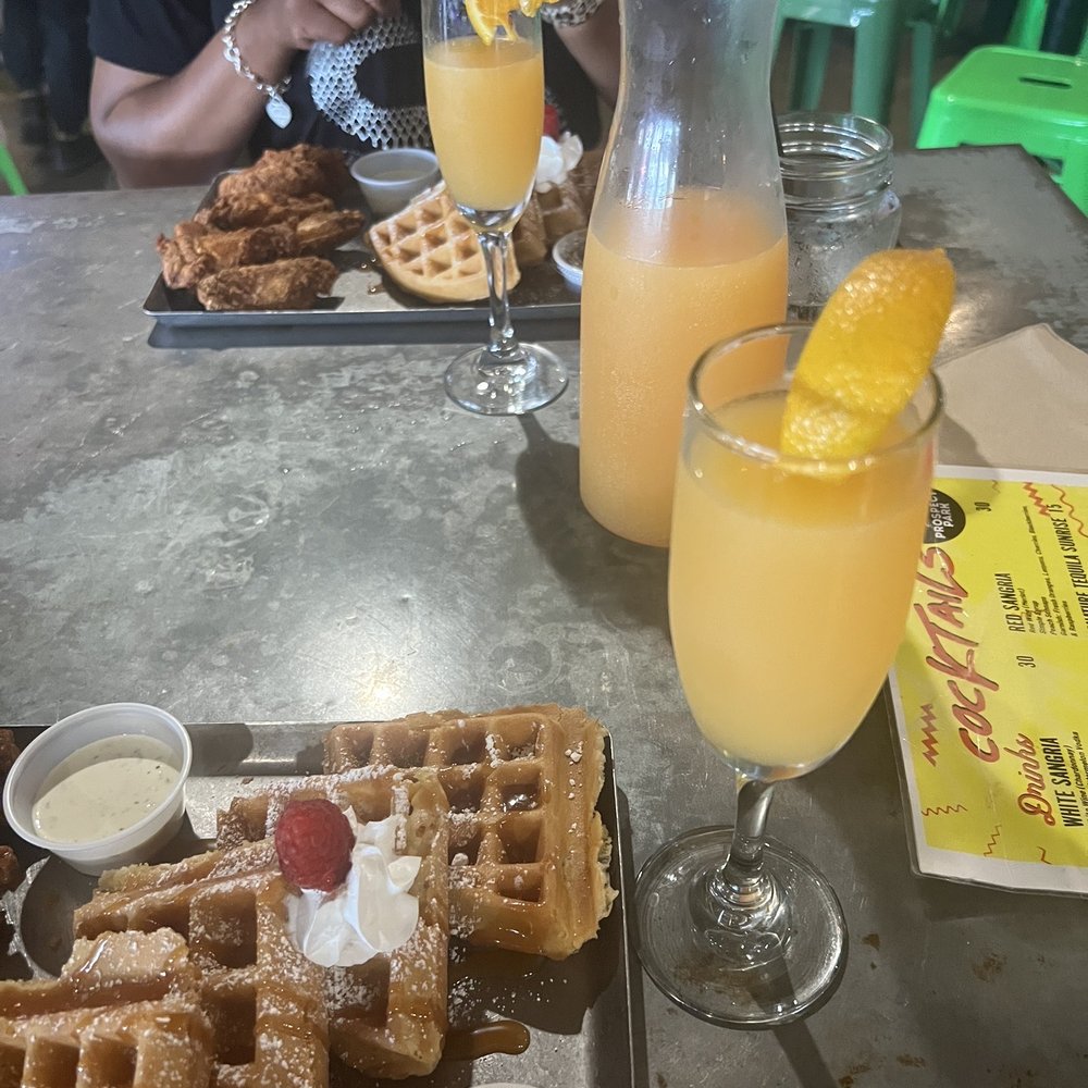 Prospect Park - Chicken Wings and Waffles; mimosas - Sports Bars Near Me - Houston, Texas Prospect Park - Chicken Wings and Waffles; mimosas - Sports Bars Near Me - Houston, Texas