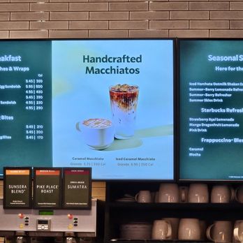 Starbucks - Menu - Coffee & Tea Near Me - Austin, Texas