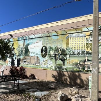 Wells Fargo Mural - Public Art Near Me - Lake Wales, Florida Wells Fargo Mural - Public Art Near Me - Lake Wales, Florida