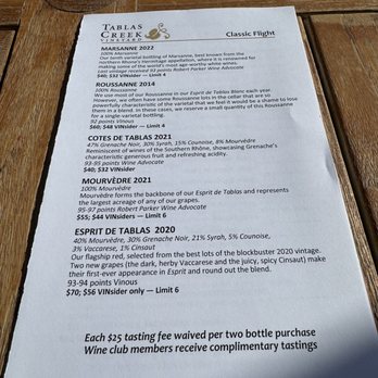Tablas Creek Vineyard - Wineries Near Me - Paso Robles, California