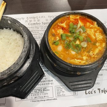 Lee's Tofu - Beef tofu soup - Korean Near Me - Monterey Park, California Lee's Tofu - Beef tofu soup - Korean Near Me - Monterey Park, California