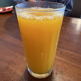 Freshly squeezed orange juice