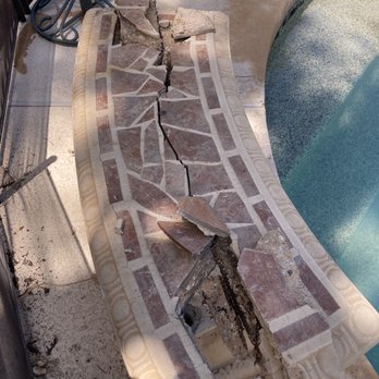 South Mountain Pool Service - Broken pool bench - Pool Cleaners Near Me