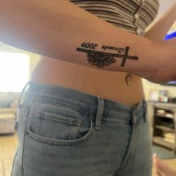 Ellie's Boutique - The tattoo my daughter got! And was told "it wasn't their problem" after the artist fucked it up. Never use Ryan Riley or his daughter.