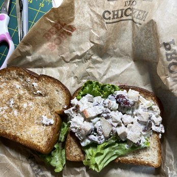 Arby's - Pathetic excuse for a chicken salad sandwich. - Sandwiches Near Me - Owens Cross Roads, Alabama