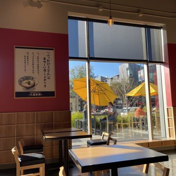 Marugame Udon - Plenty of seating inside and out - Japanese Near Me - Berkeley, California