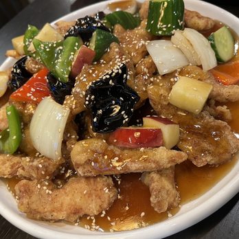 Hongdae Korean Restaurant - Sweet and sour pork - Korean Near Me - Richmond Hill, Ontario Hongdae Korean Restaurant - Sweet and sour pork - Korean Near Me - Richmond Hill, Ontario