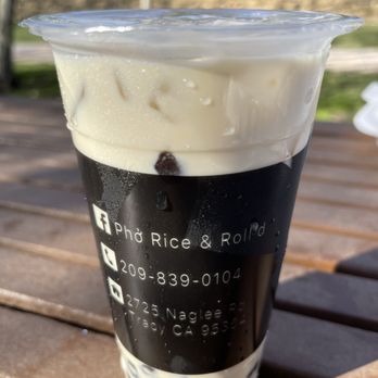 Pho Rice & Roll'd - House milk tea ~ 4/5 - Vietnamese Near Me - Tracy, California Pho Rice & Roll'd - House milk tea ~ 4/5 - Vietnamese Near Me - Tracy, California