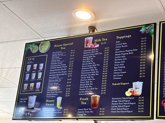 Menu photo 7 Ding Tea San Diego, CA