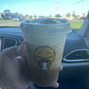 Scooter's Coffee - caramellicious cold brew - Coffee & Tea Near Me - Rogers, Arkansas