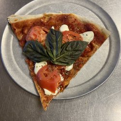 Davinci's NY Style Pizza - Margherita slice of pizza