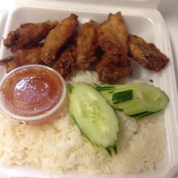 Bangkok Chef - Fried chicken plate! - Thai Near Me - Honolulu, Hawaii