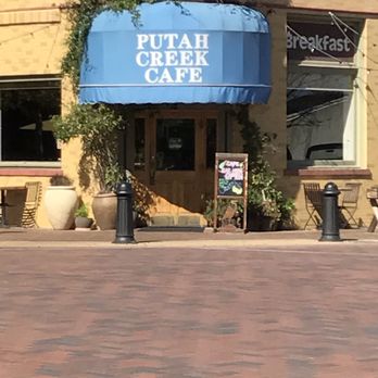 Putah Creek Cafe - Front of the cafe from across the street. Lots of street parking. - Breakfast & Brunch Near Me - Winters, California