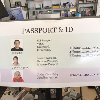 Amie's Photo Studio - Price list for passport photos - Photography Stores & Services Near Me - La Habra, California Amie's Photo Studio - Price list for passport photos - Photography Stores & Services Near Me - La Habra, California