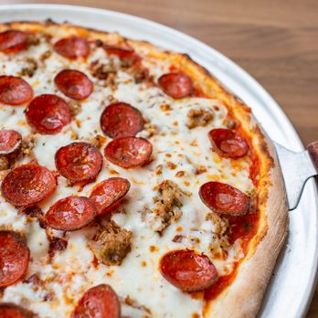 Matchbox - Merrifield - a pepperoni pizza - Pizza Near Me - Fairfax, Virginia Matchbox - Merrifield - a pepperoni pizza - Pizza Near Me - Fairfax, Virginia