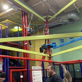 Thrill It Fun Center - 12 feet up ain't no joke when your 4 feet tall - Arcades Near Me - Orange, California