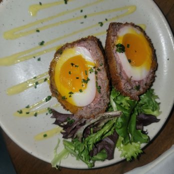 The Dead Rabbit - Scotch egg - Cocktail Bars Near Me - New York, New York The Dead Rabbit - Scotch egg - Cocktail Bars Near Me - New York, New York