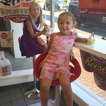 Carvel - Nieces enjoying - Desserts Near Me - South Orange, New Jersey Carvel - Nieces enjoying - Desserts Near Me - South Orange, New Jersey