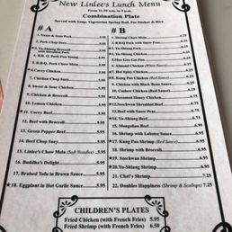 Lunch menu Lunch menu