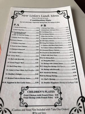 Menu photo 7 Linlee's Chinese Cuisine Spring Valley, CA Menu photo 7 Linlee's Chinese Cuisine Spring Valley, CA