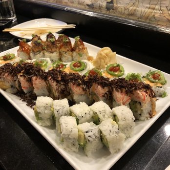 Birmingham Sushi Cafe - Salmon on the beach/jalapeño roll/Harvard roll/avocado roll - Sushi Bars Near Me - Birmingham, Michigan