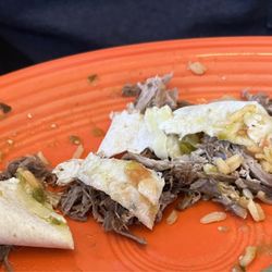Fiesta Jalisco Mexican Restaurant - Pork verde burrito
