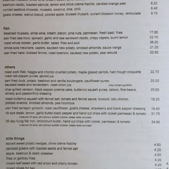 The Outsider - Menu - Modern European Near Me - Edinburgh, EDH The Outsider - Menu - Modern European Near Me - Edinburgh, EDH