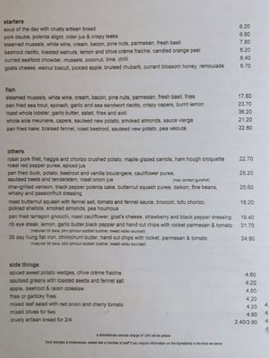 Menu photo 6 The Outsider Edinburgh, EDH Menu photo 6 The Outsider Edinburgh, EDH