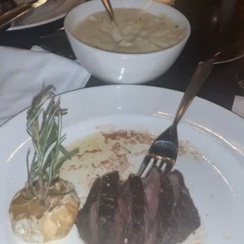 Prime One Twelve - 8oz. Filet Mignon roasted garlic & mash potatoes - Steakhouses Near Me - Miami Beach, Florida Prime One Twelve - 8oz. Filet Mignon roasted garlic & mash potatoes - Steakhouses Near Me - Miami Beach, Florida