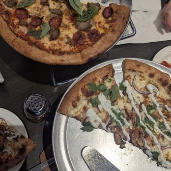 Made From Skratch Pizza Kitchen - Dr Bombay and meat lover - Pizza Near Me - Redlands, California