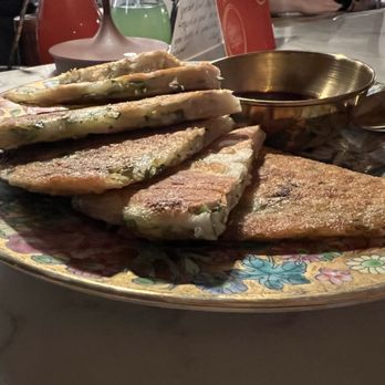 Queen's English - Scallion pancake - Hong Kong Style Cafe Near Me - Washington, DC, District of Columbia
