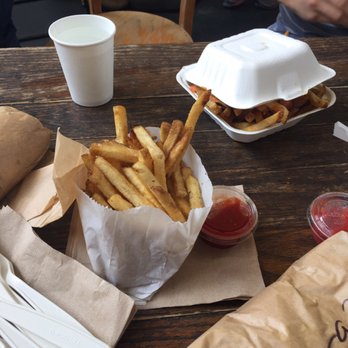 Evolution Fast Food - Regular fries - Vegetarian Near Me - San Diego, California