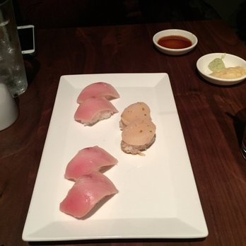 SUGARFISH | Flatiron - Yellowtail and scallop nigiri - Sushi Bars Near Me - New York, New York