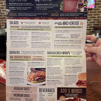 Anchor Bar - food menu - Sports Bars Near Me - Round Rock, Texas
