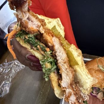 Kuya Ja's Lechon Belly - Halang Chicken Sandwich - Filipino Near Me - Rockville, Maryland Kuya Ja's Lechon Belly - Halang Chicken Sandwich - Filipino Near Me - Rockville, Maryland